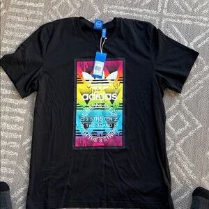 Adidas Multicolor Graphic Men's T-Shirt